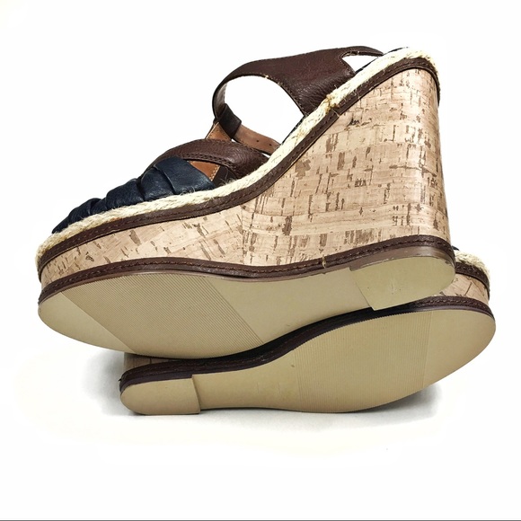 Sbicca Platform Cork Wedges - Picture 5 of 5